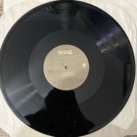 Sting - “…Nothing like the Sun” vinyl record - 1987 A&M Records - Picture 7 of 11